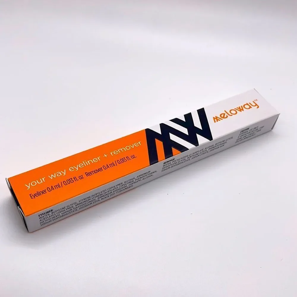 NIB Meloway Makeup Your Way Eyeliner + Eraser - Super Black